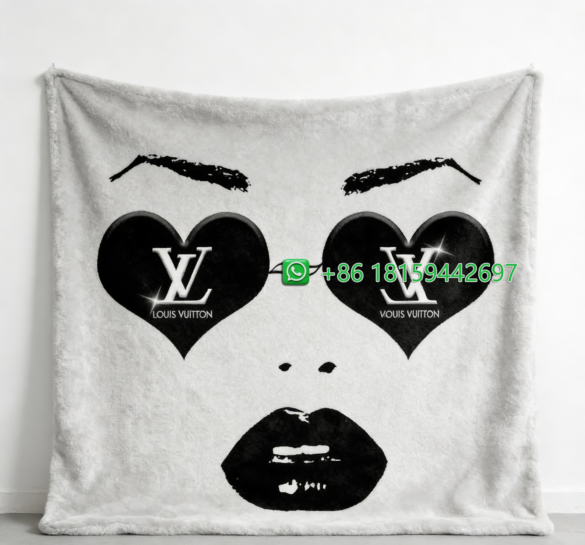 Louis Vuitton Throw Blankets